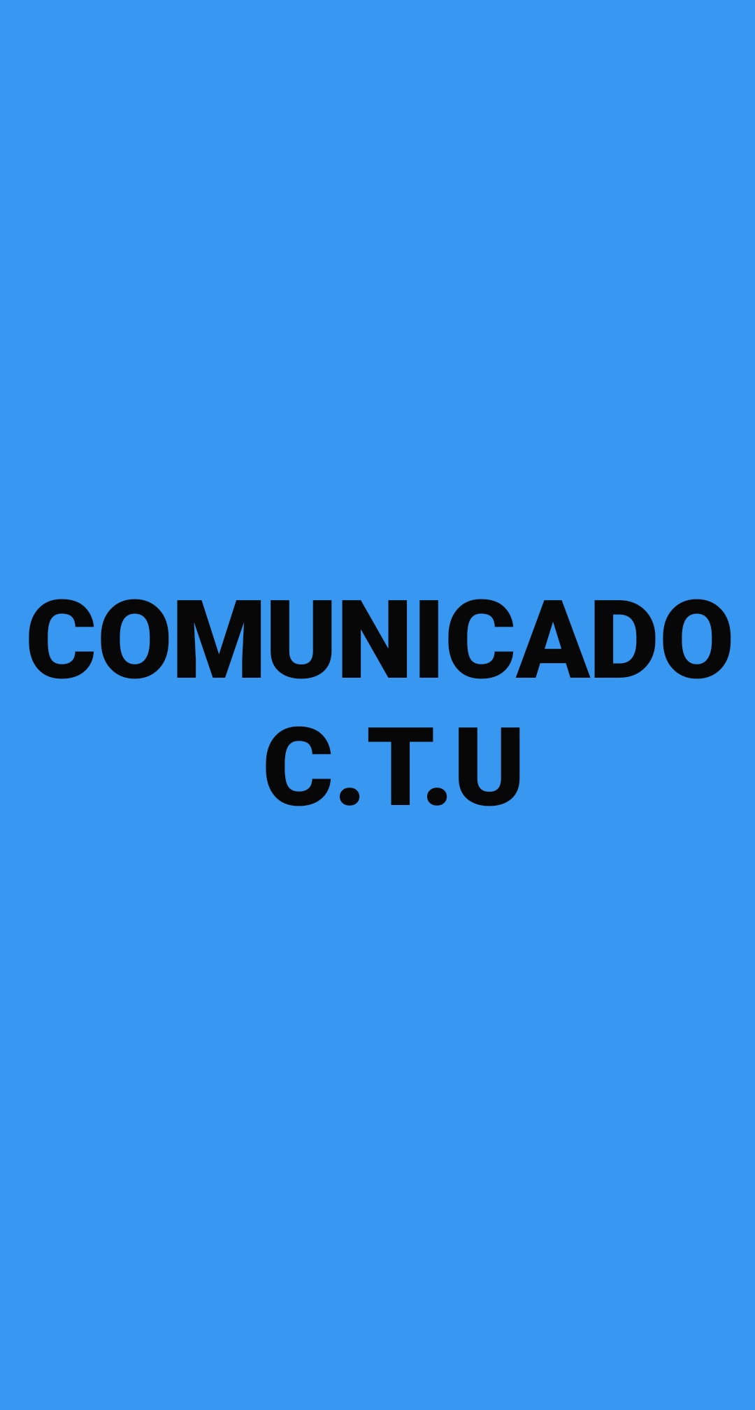 Comunicado C.T